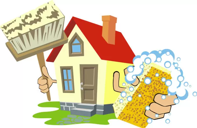 End of tenancy house cleaning graphic
