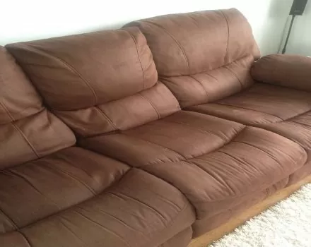 Sofa After Cleaning